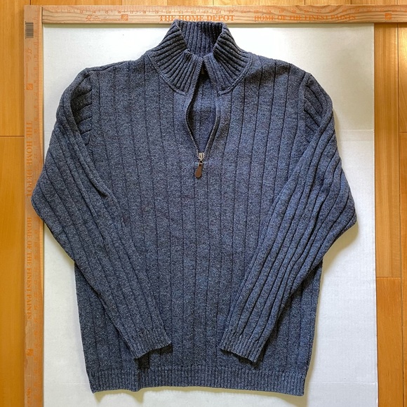 Oscar de la Renta 1/4 Sweater - Picture 1 of 10